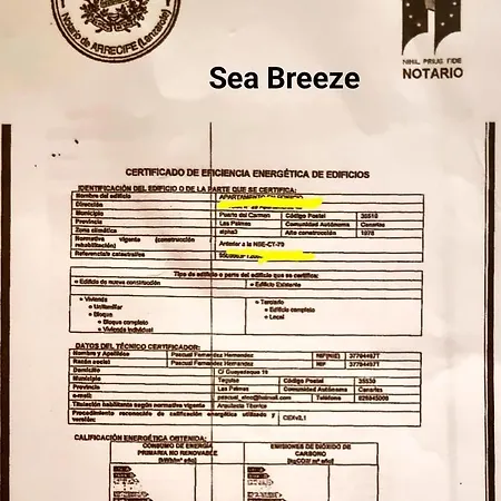 Vivienda Vacacional Sea Breeze Apartment